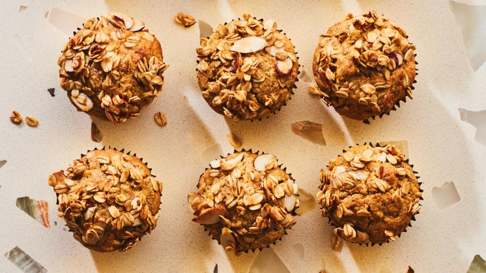 Tired of sub-par gluten-free muffins, senior food editor Anna Stockwell developed one that’s healthy enough for breakfast, decadent enough for an afternoon treat, and full of fall flavors.