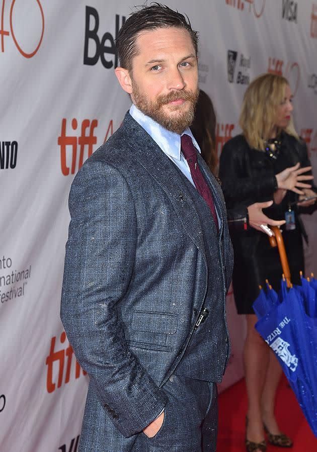 Actor Tom Hardy has set up a fund for the victims of this week's attack in Manchester. Source: Getty