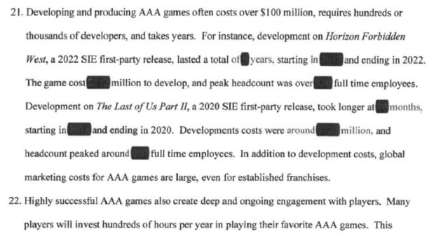 Leak reveals PlayStation game budgets for Horizon Forbidden West, Last of  Us Part II