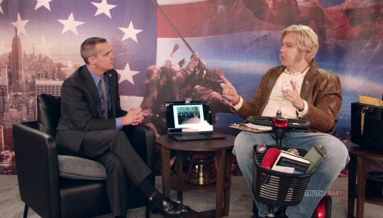 Who is America: Sacha Baron Cohen dupes Trump surrogates into defending neo-Nazi groups