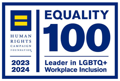 Marks third consecutive year company earns top score in HRC Foundation’s annual assessment of LGBTQ+ workplace equality.