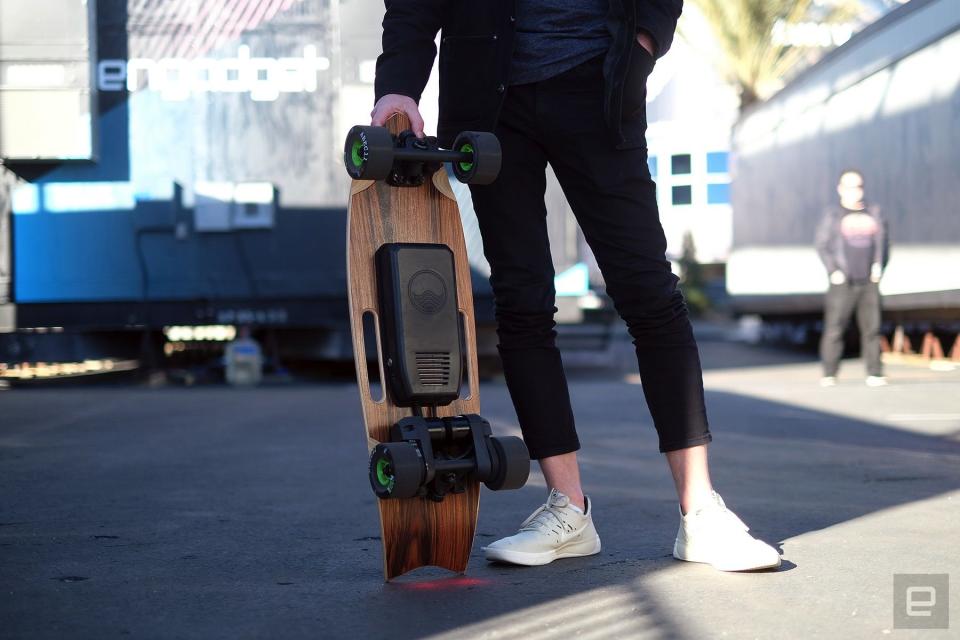 I've wanted a classic-sized electric skateboard for a while. A longboard, of
