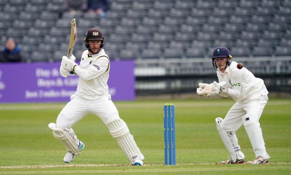 Gloucestershire’s James Bracey, left, represented England at Test level last summer (David Davies/PA) (PA Wire)