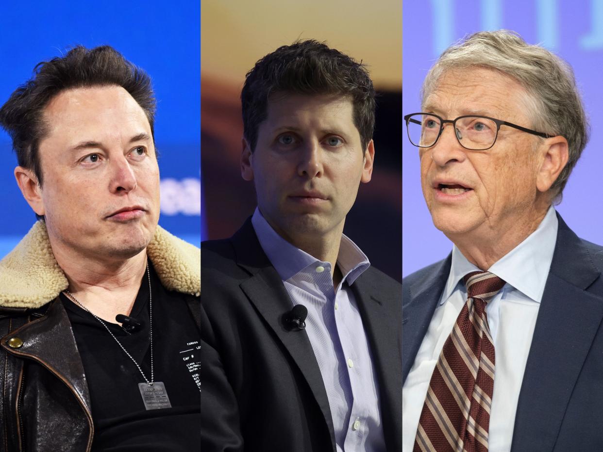 The New York Times' profile of "who's who" in AI features twelve men, including Tesla CEO Elon Musk, OpenAI CEO Sam Altman, and Microsoft cofounder Bill Gates.