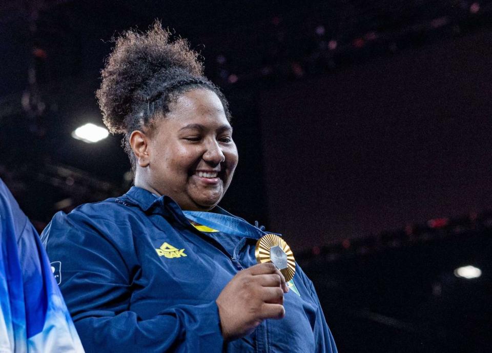 Souza won Brazil's fifth Olympic gold medal in history, and the number of IG followers soared from about 11,000 to more than 3.2 million (Photo: IJF)