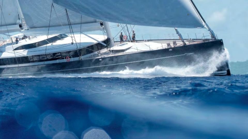 Royal Huisman's 266-foot "Sea Eagle II" sailing superyacht has made a successful return to Europe from a four-year trip around the world.