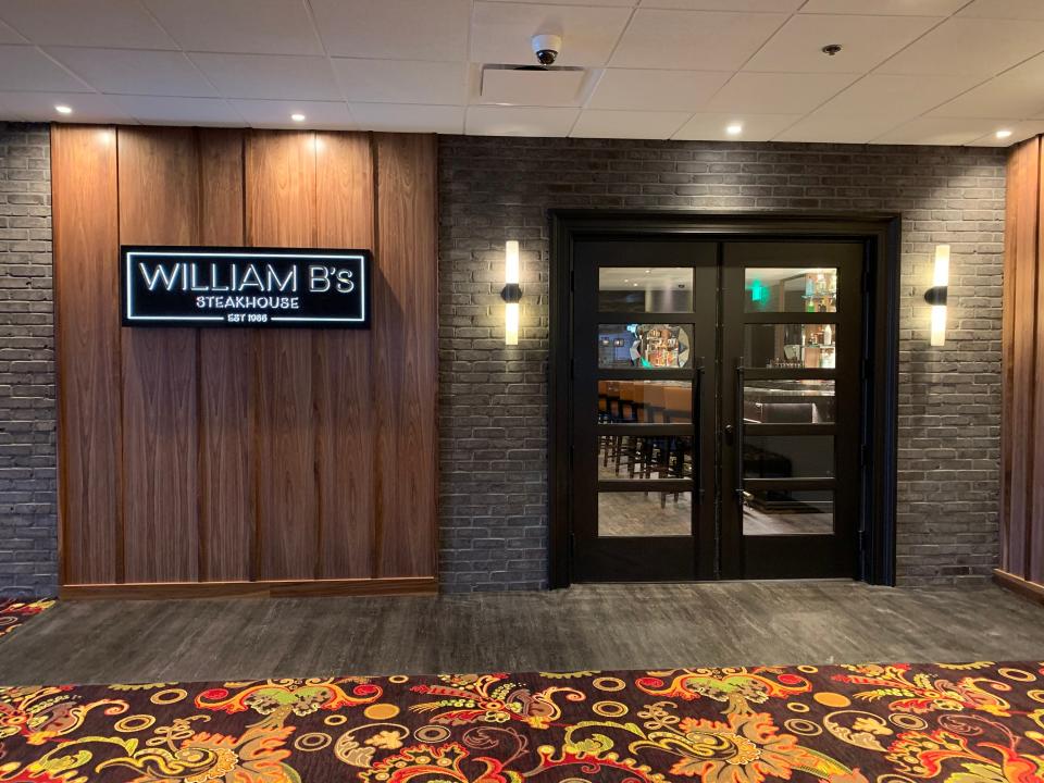 William B's Steakhouse will opened at Par-A-Dice Hotel Casino on Feb. 16, 2022.