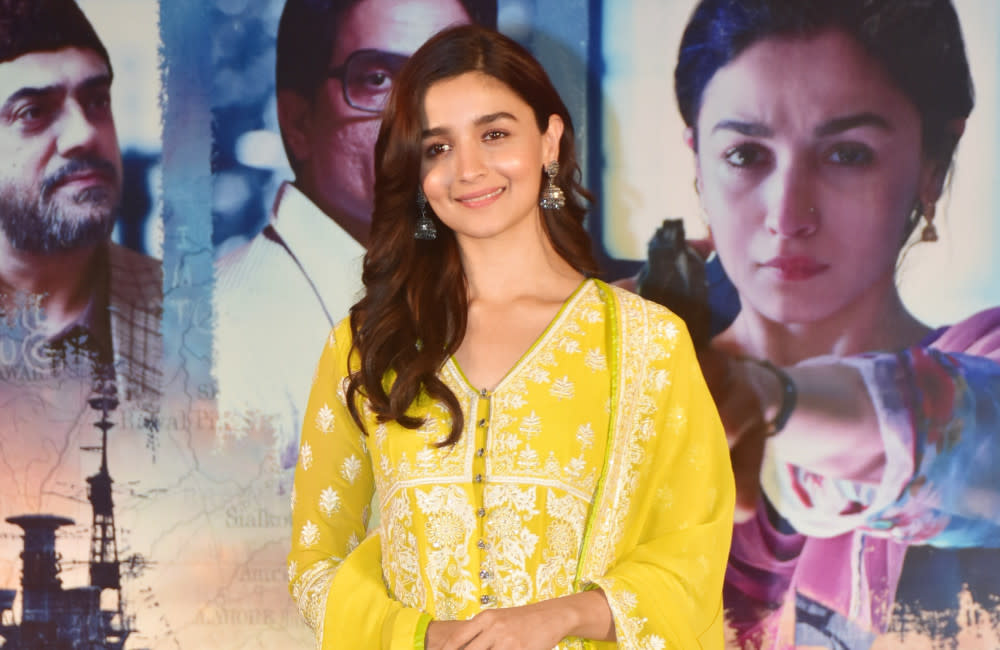 Alia Bhatt dunks her face in ice for her skincare routine credit:Bang Showbiz