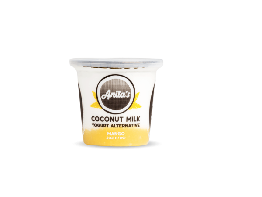 5) Mango Coconut Milk Yogurt