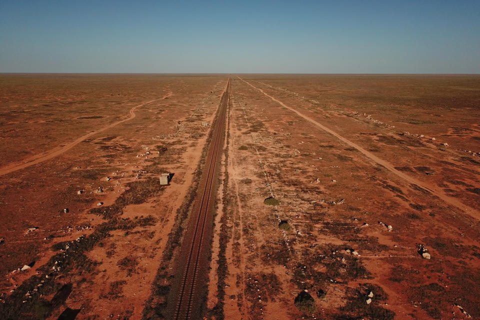 L'Indian-Pacific relie Perth à Sydney (Crédit : Getty Images)