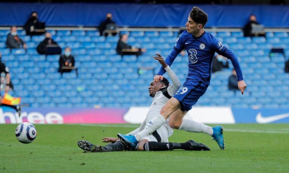 Kai Havertz is pushing for a start.