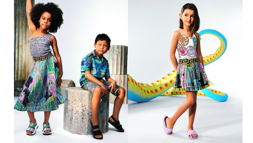 Instagram-Worthy Versace Children Spring Summer 2021