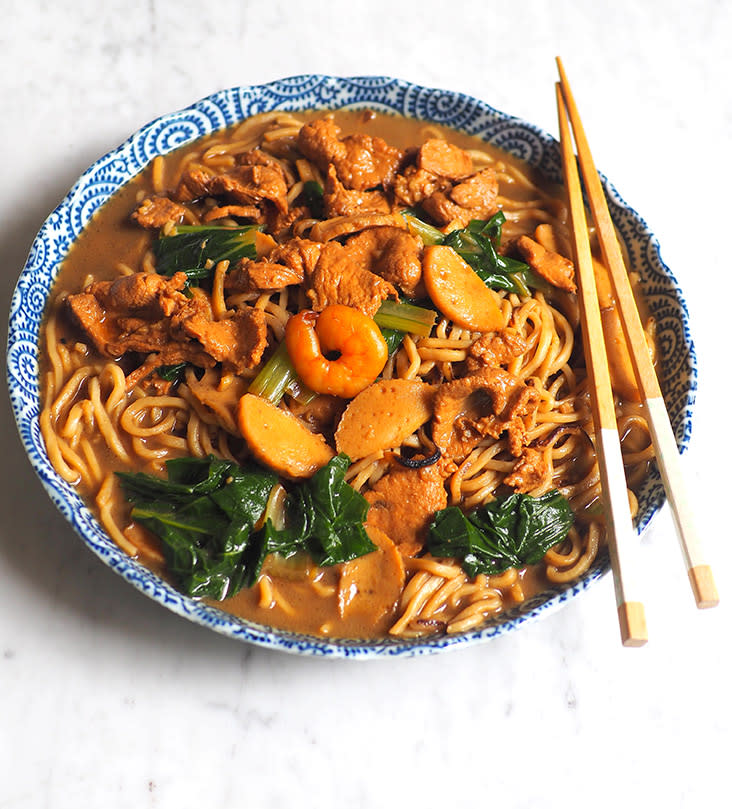 This Foochow braised fried noodles is pretty rare in the Klang Valley