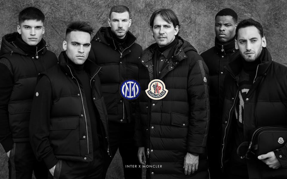 A visual for the Inter x Moncler collaboration. - Credit: courtesy image