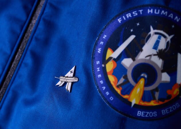 Pin for spacefarers