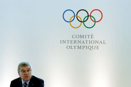 International Olympic Committee (IOC) President Thomas Bach attends the Olympic Summit in Lausanne, Switzerland June 21, 2016. REUTERS/Denis Balibouse