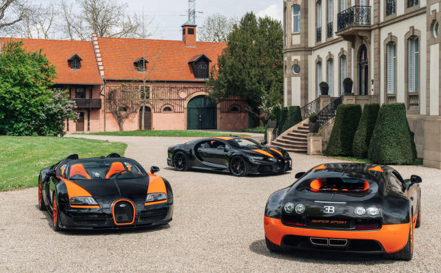 Bugatti Veyron Première boîte à double embrayage et sept vitesses au monde  – Bugatti Newsroom
