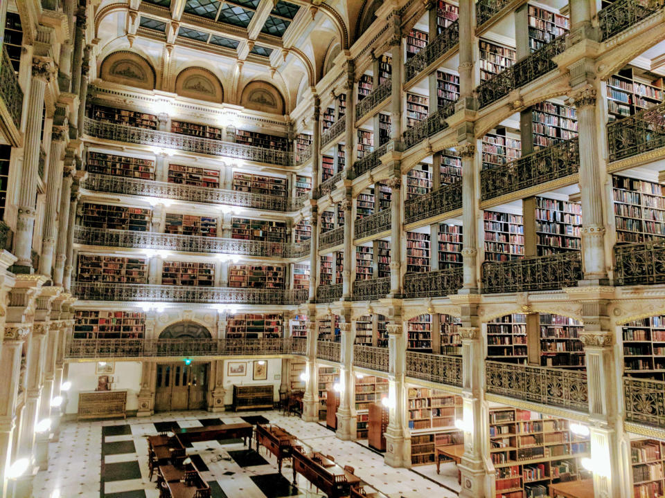 George Peabody Library (Baltimore, Estados Unidos)