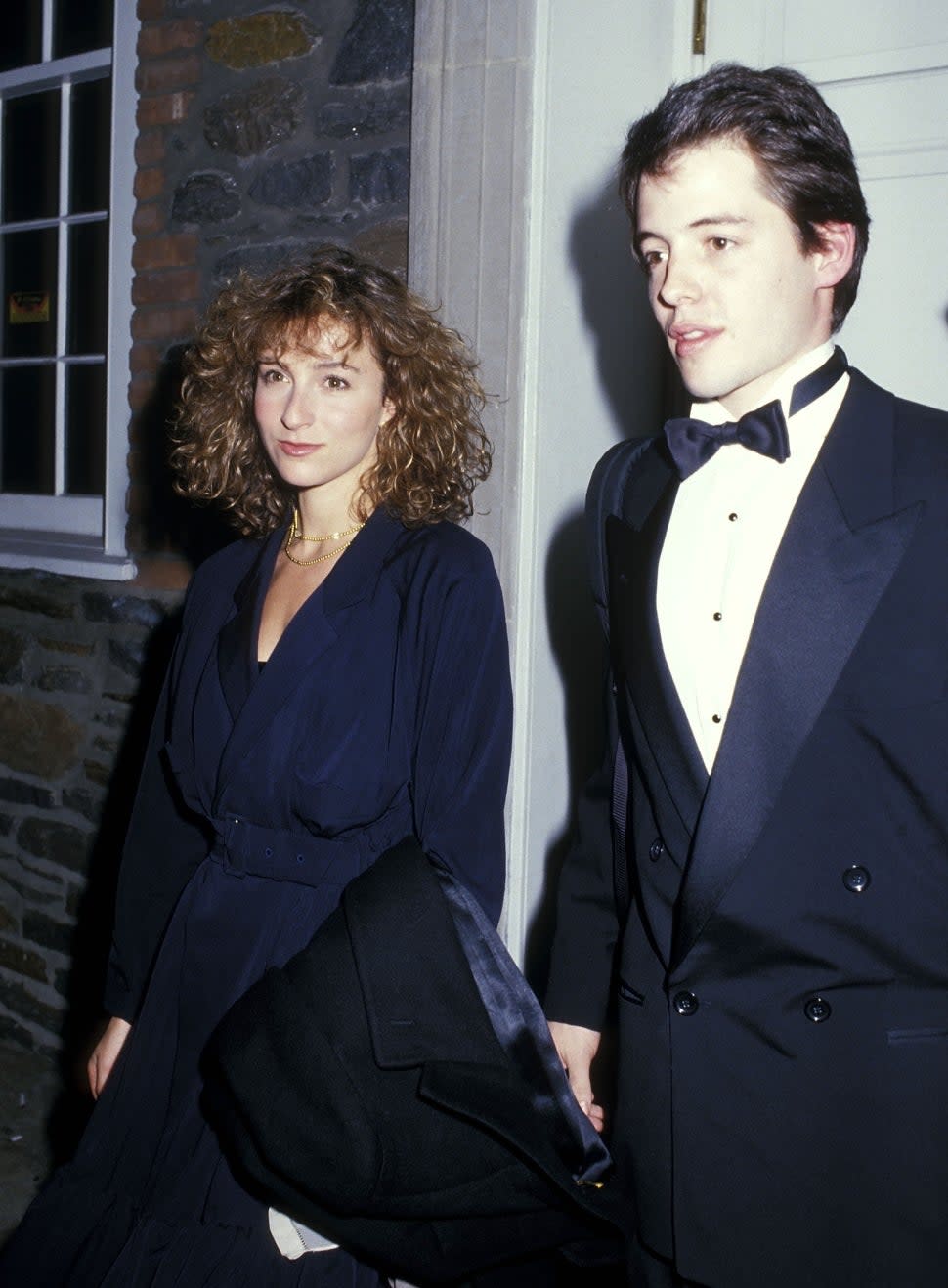 Jennifer Grey and Matthew Broderick