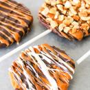 <p>Caramel apples may be delicious, but they're a pain to eat. Turning them into slices is much better.</p><p><strong>Get the recipe at <a rel="nofollow noopener" href="http://domesticallyblissful.com/caramel-apple-slices/" target="_blank" data-ylk="slk:Domestically Blissful;elm:context_link;itc:0;sec:content-canvas" class="link ">Domestically Blissful</a>.</strong></p>