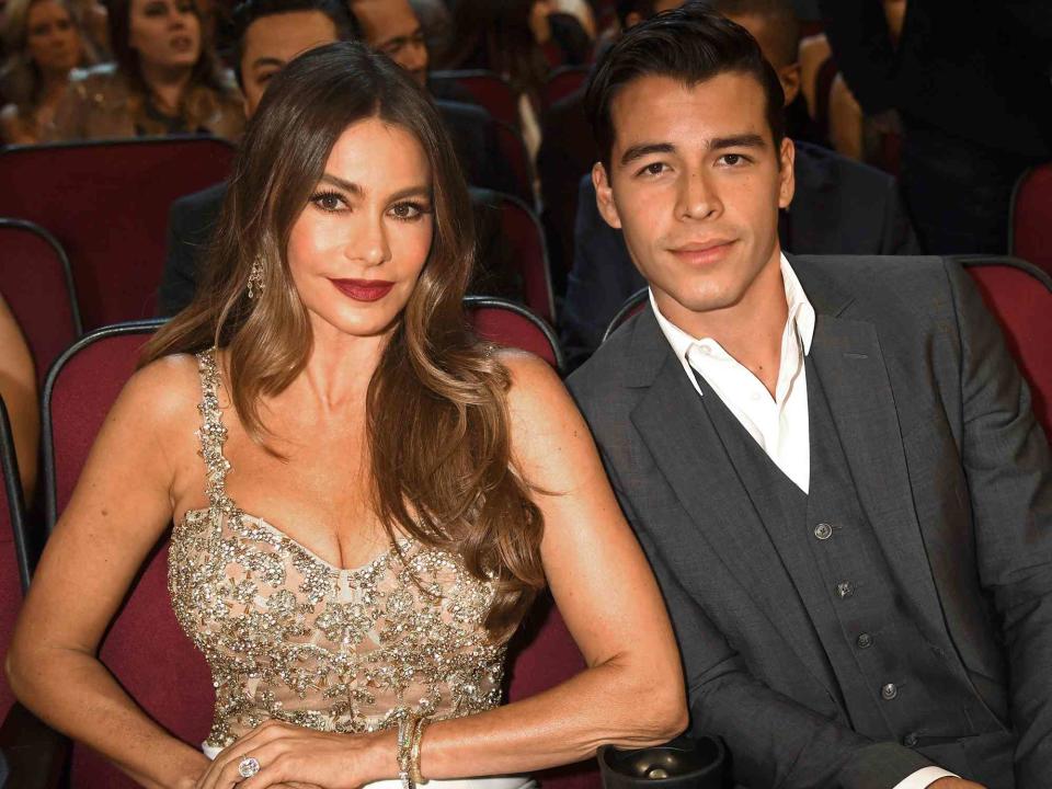 Jeff Kravitz/FilmMagic sofia vergara and son manolo