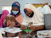 Teenage girls in northern Nigeria "open their minds" with robotics