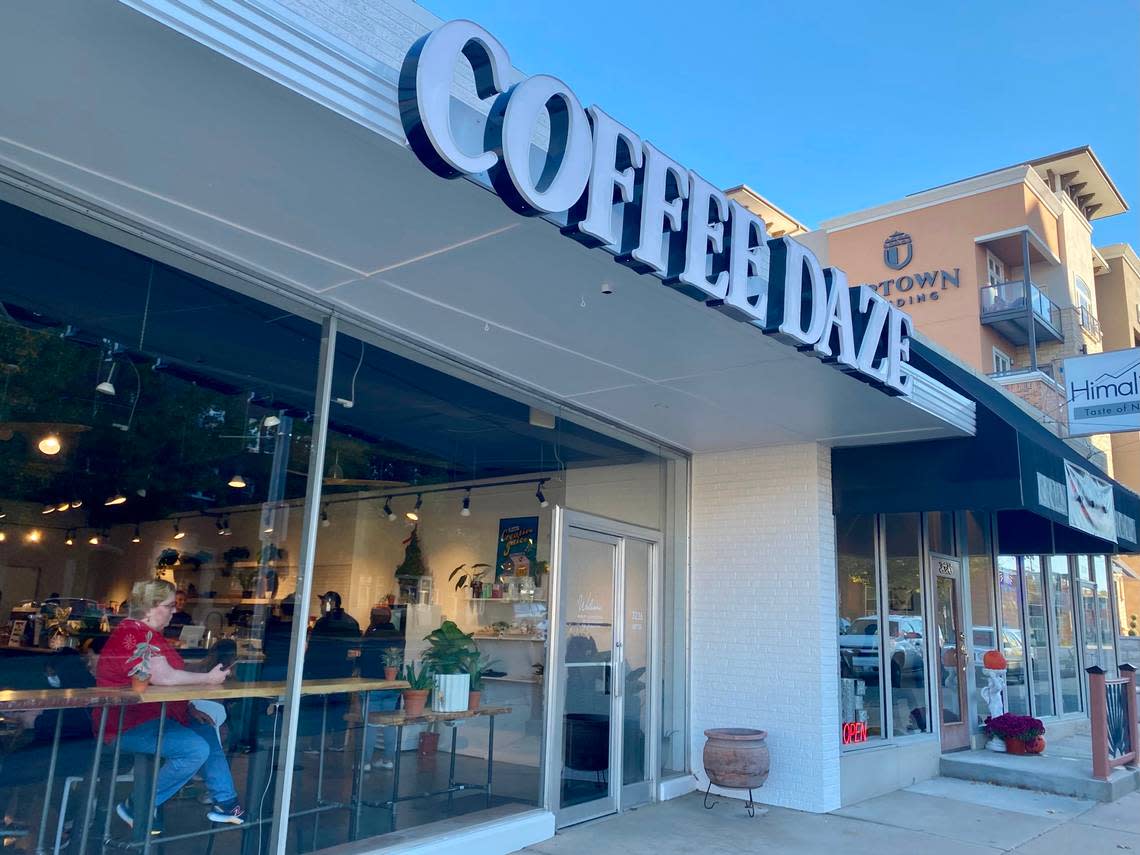 Coffee Daze opened on East Douglas over the weekend.