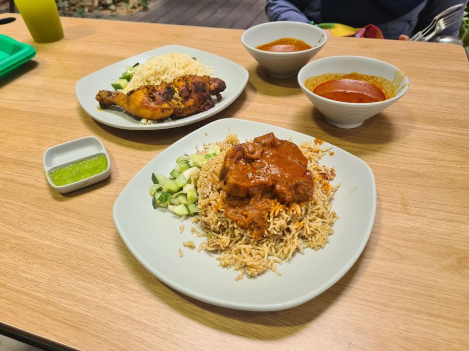 Bismi Biryani - Lambchop Briyani & Grilled Chicken Kabsa 