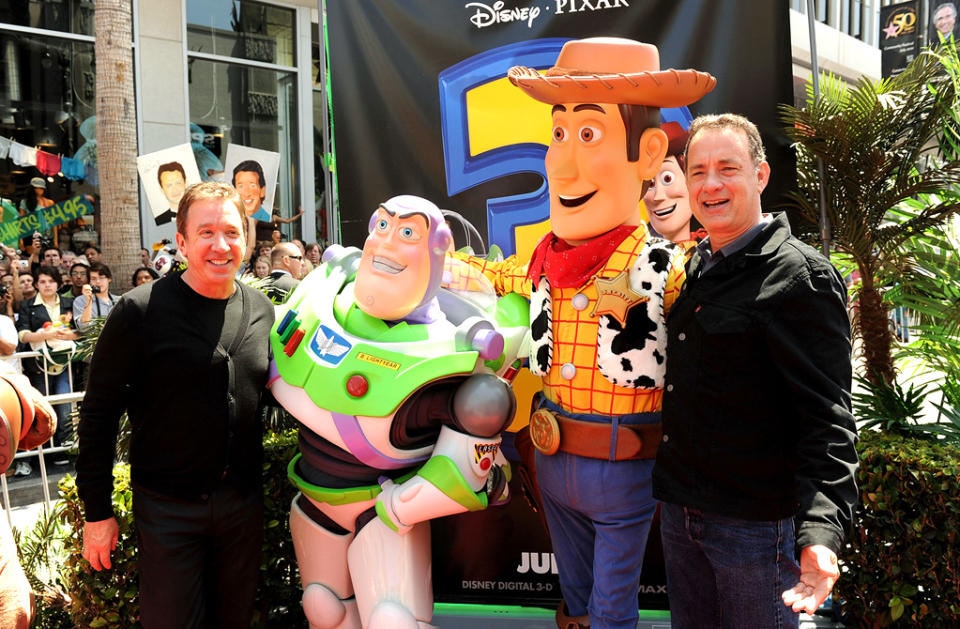 Toy Story 3 LA Premiere 2010 Tim Allen Tom Hanks