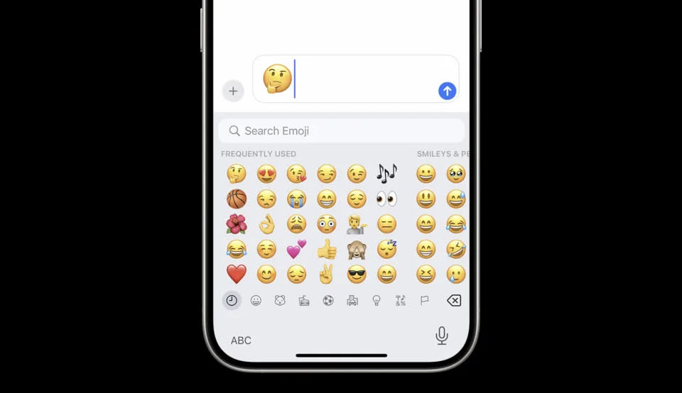 iPhone emoji