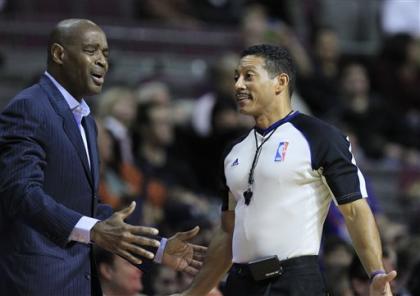 Kennedy (right) said he is proud to be an NBA referee and I am proud to be a gay man. (AP)