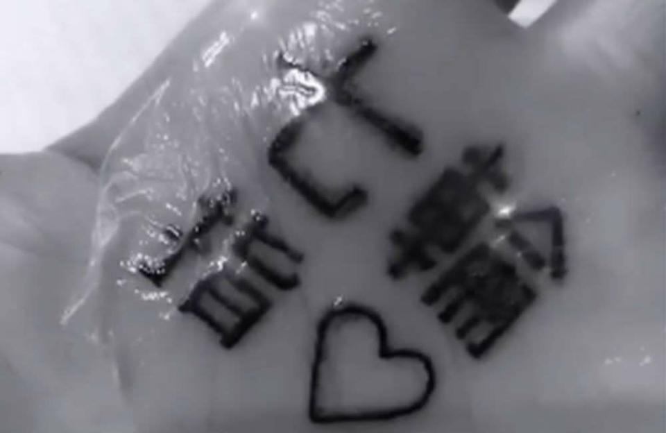 The ‘Breathin’ singer attempted to get the title of her hit track, ‘7 Rings,’ tattooed on her hand in Japanese, but she missed a few characters. A Twitter user later pointed out that “Ariana Grande’s new tattoo means Japanese style bbq grill, not 7 ring,” The songstress later tried to update her ink, but she botched it once more when adding a Japanese symbol in the wrong spot, changing the artwork’s translation to, “Japanese BBQ finger.”