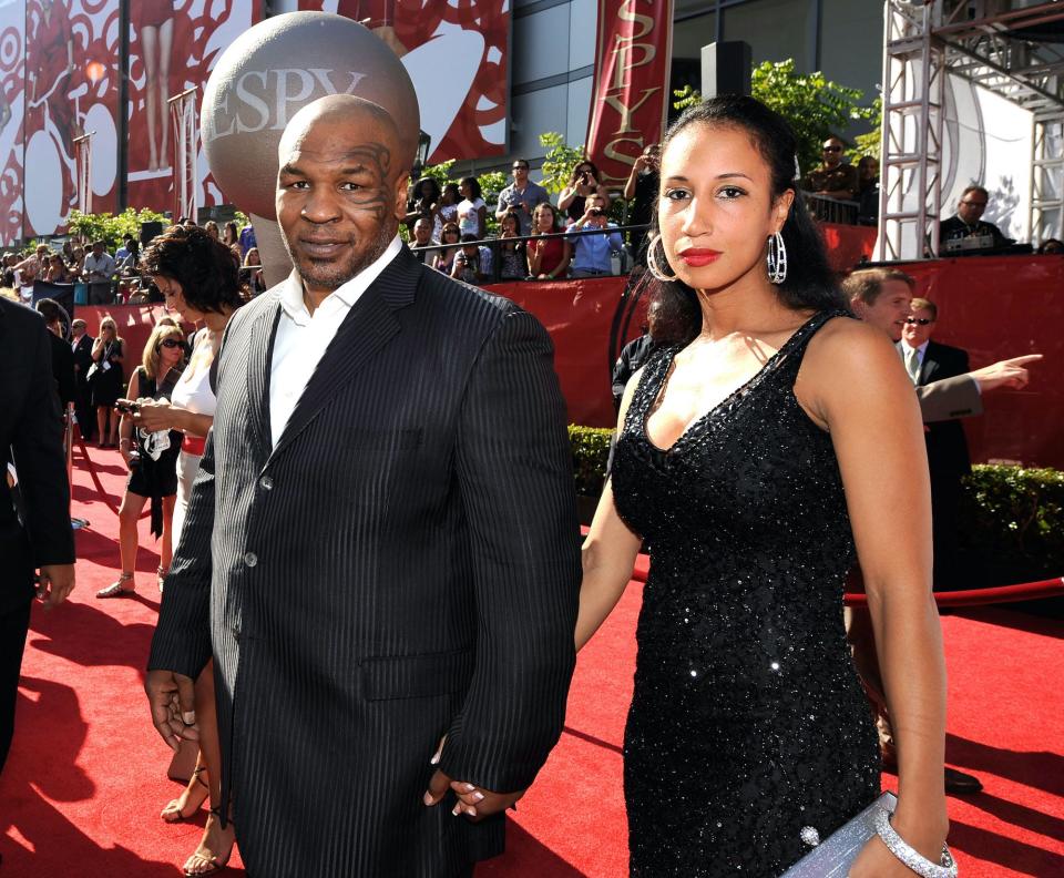 Tyson and his third wife 'Kiki' Spicer.