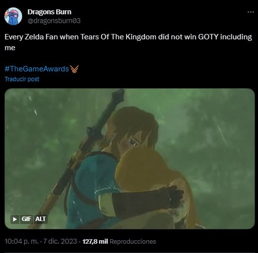 The Legend Of Zelda: Tears Of The Kingom - VA A SER GOTY 