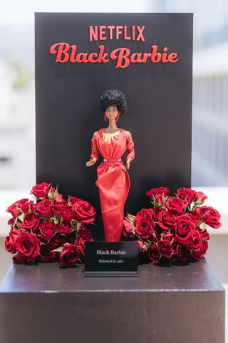 <p>Courtesy of Netflix</p> The original Black Barbie
