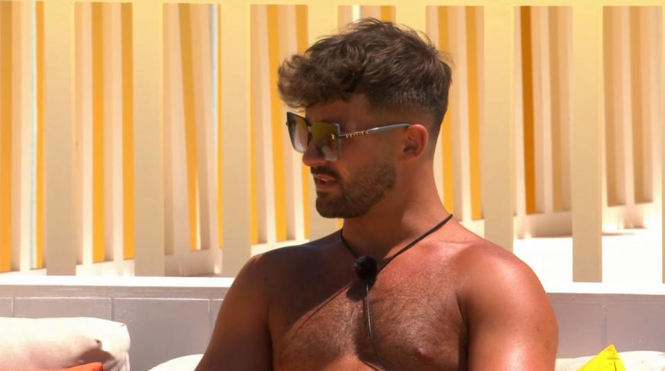 love island's ciaran