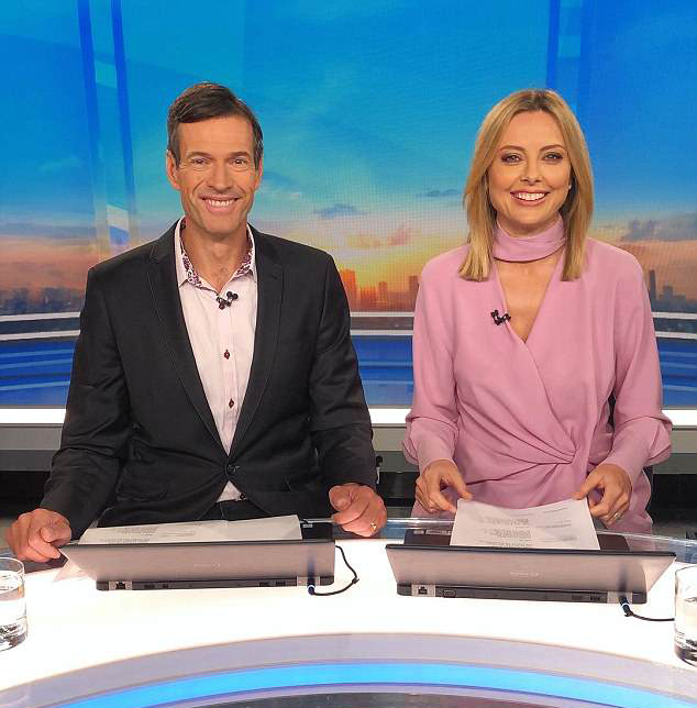 Earlier this year Jonesy dabbled in a bit of TV presenting, stepping in for Peter Stefanovic on Weekend Today. Source: Channel Nine