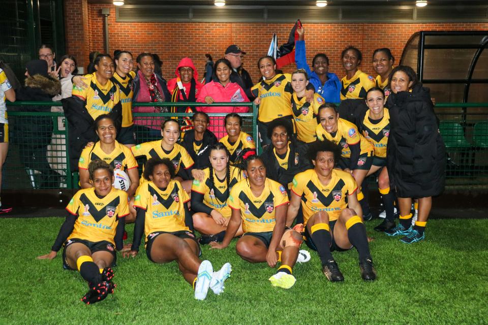 PNG Orchids are based in Leeds ahead of their second Rugby League World Cup (PNG Orchids Media)
