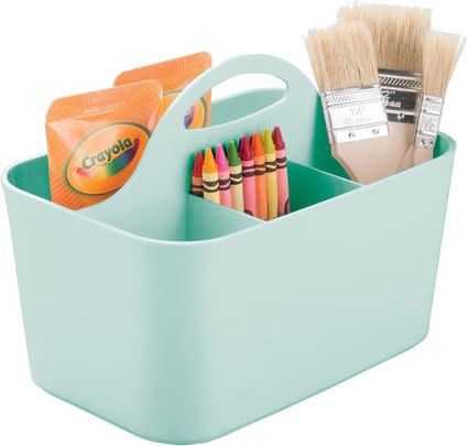 A portable storage organizer