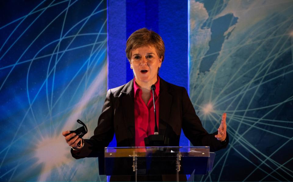 Nicola Sturgeon expanded the vaccine passport rules to cover areas in pubs and hotels with a ‘designated space’ for dancing - Andy Buchanan - Pool/Getty Images