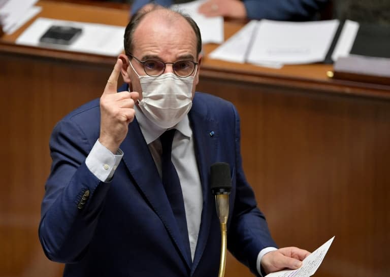 Jean Castex lors des questions au gouvernement à l'Assemblée natonale le 7 décembre 2021 (photo d'illustration) - JULIEN DE ROSA © 2019 AFP