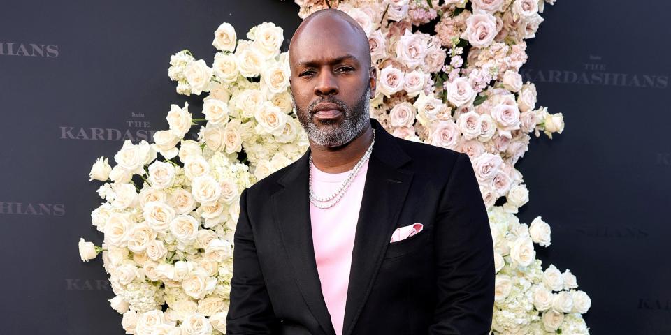 Corey Gamble at "The Kardashians" Hulu premiere.