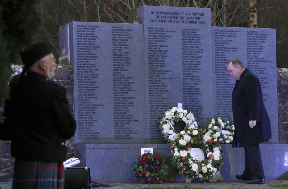 Lockerbie bombing attack anniversary