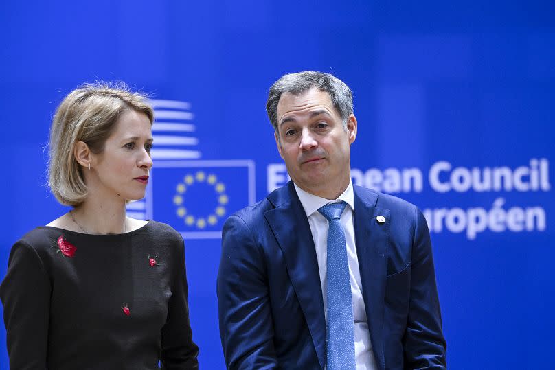 Estonia's PM Kaja Kallas and Belgium's PM Alexander De Croo are waiting on the bench, ready to jump in the race in case socialists will be excluded from the EU power-sharing.