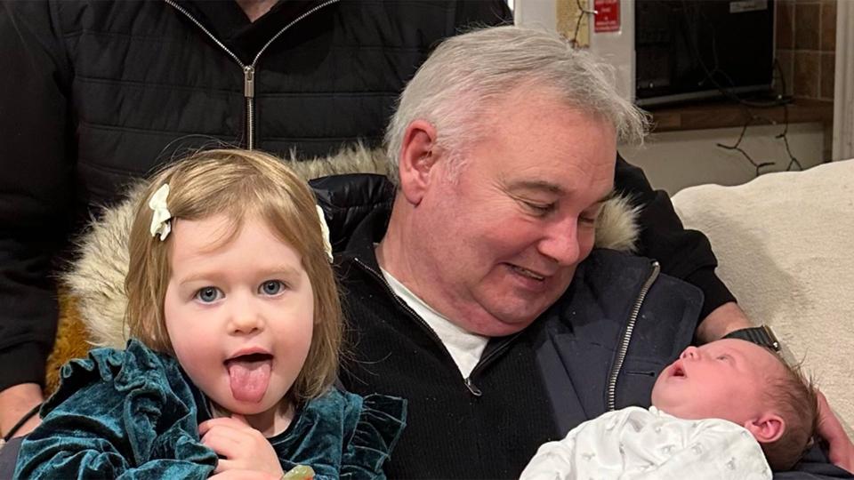 Eamonn Holmes with granddaughters