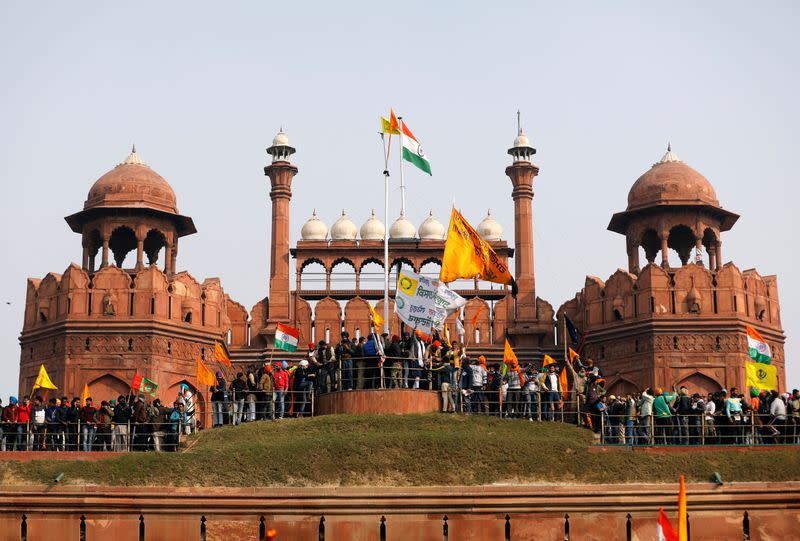 Farmers protest in Delhi