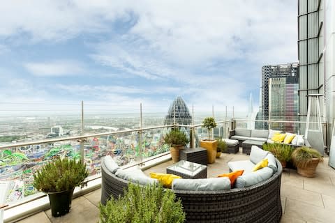 best rooftop bars in London Sushisamba  - Credit:  Ming Tang-Evans