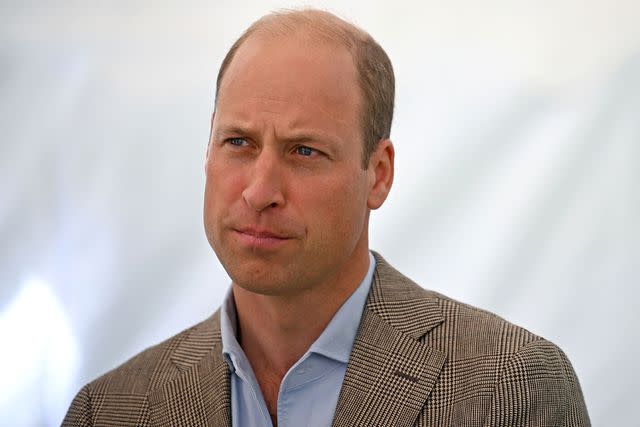 <p>JUSTIN TALLIS/POOL/AFP via Getty Images</p> Prince William on Sept. 13, 2023