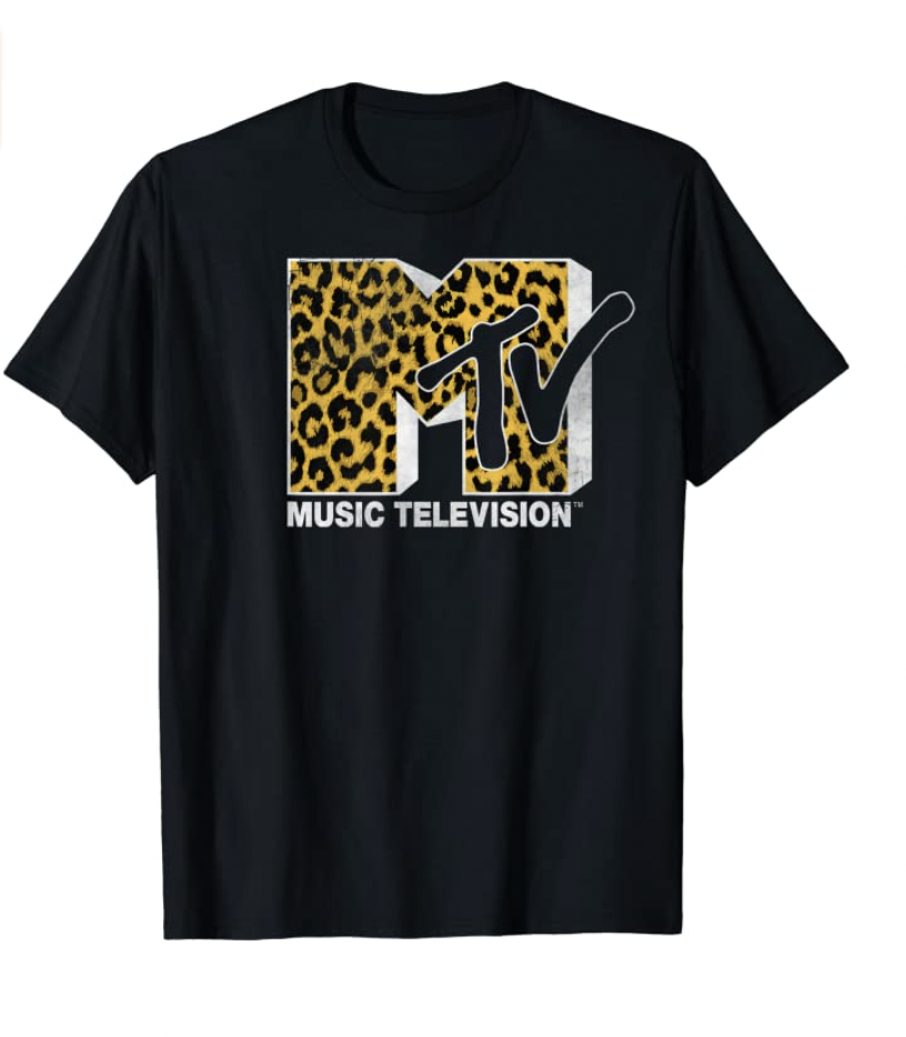 Cheetah Print Graphic T-Shirt