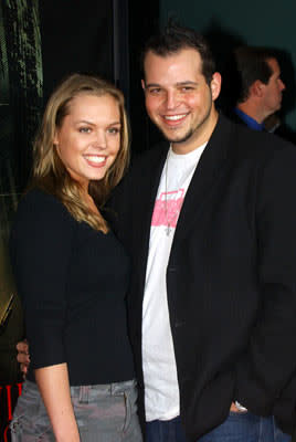 Agnes Bruckner and Daniel Franzese at the Hollywood premiere of MGM's The Amityville Horror